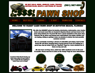 fassstcashpawnshop.org screenshot
