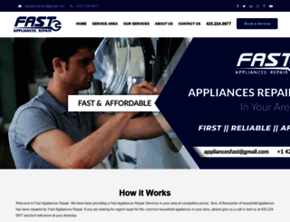 fast-appliances.com screenshot