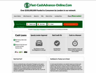 fast-cashadvance-online.com screenshot
