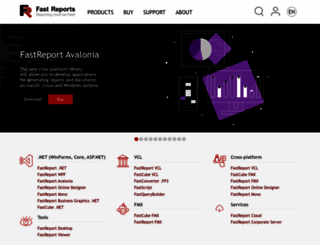 fast-report.com screenshot
