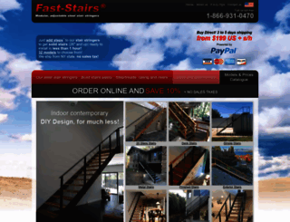 fast-stairs.com screenshot