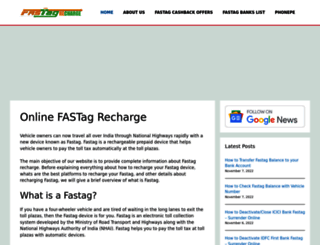 fastag-recharge.com screenshot