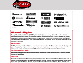 fastappliance.biz screenshot