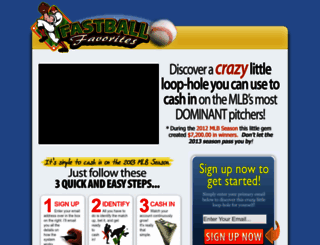 fastballfavorites.com screenshot