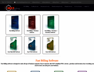 fastbillingsoftware.com screenshot