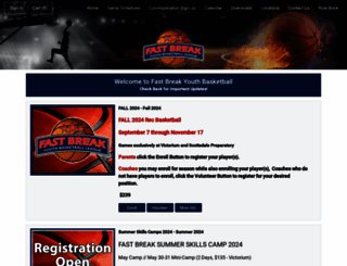 fastbreakybl.com screenshot