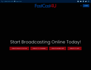 fastcast4u.com screenshot
