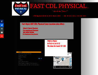 fastcdlphysical.com screenshot