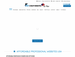 fastcheapwebsites.com screenshot