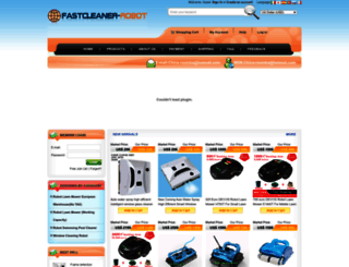 fastcleaner-robot.com screenshot