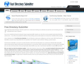 fastdirectorysubmitter.com screenshot