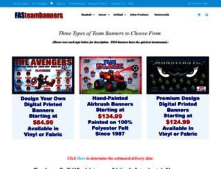 fasteambanners.com screenshot