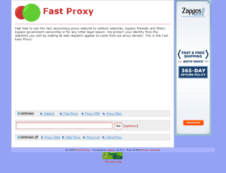 fasteasyproxy.com screenshot