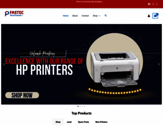 fastecprinters.com screenshot