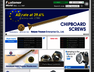 fastener-world.com.tw screenshot