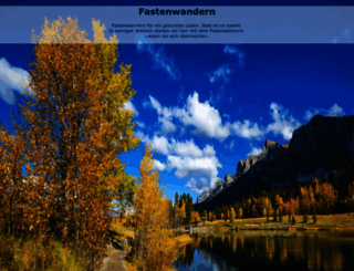 fastenwandern.com screenshot