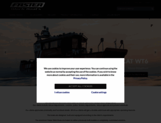 fasterworkboats.fi screenshot