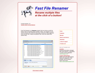 fastfilerenamer.com screenshot