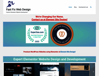 fastfixwebdesign.com screenshot