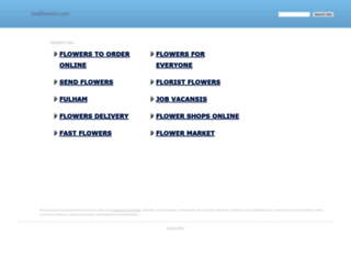 fastflowers.com screenshot