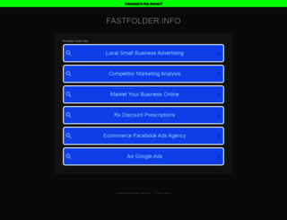 fastfolder.info screenshot