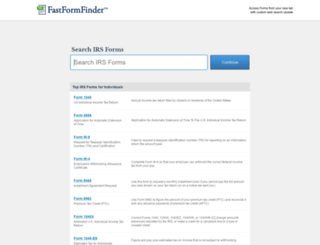 fastformfinder.com screenshot