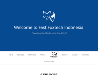 fastfoxtechindonesia.co.id screenshot