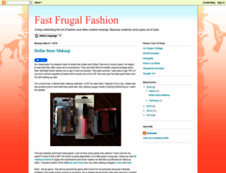 fastfrugalfashion.blogspot.com screenshot