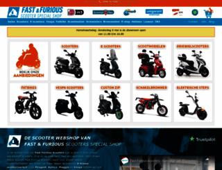 fastfuriousscooters.nl screenshot