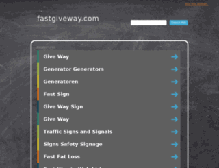 fastgiveway.com screenshot