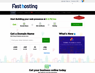 fasthosting.supersite2.myorderbox.com screenshot