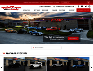 fastlanecars.com screenshot