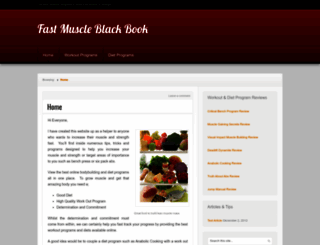 fastmuscleblackbook.wordpress.com screenshot