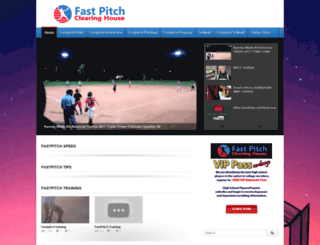 fastpitchclearinghouse.net screenshot