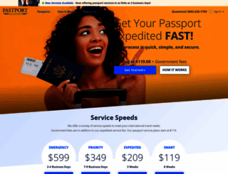 fastportpassport.com screenshot
