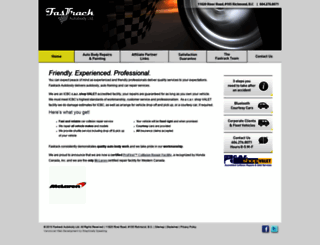 fastrackautobody.com screenshot