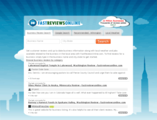 fastreviewsonline.com screenshot