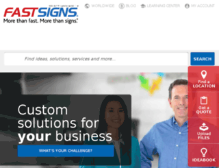 fastsigns-design.idevdesign.net screenshot