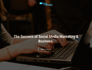 fastsocialz.strikingly.com screenshot