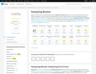 fastspring.knoji.com screenshot