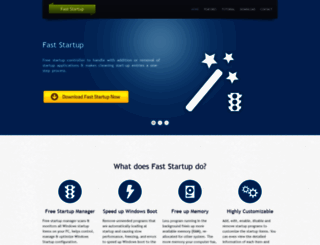 faststartup.net screenshot