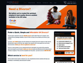 fasttrack-divorce.co.uk screenshot