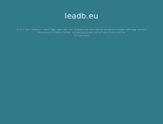fastwebsc.leadb.eu screenshot