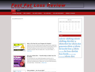 fat-loss-4idiots.org screenshot
