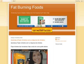 fatburningfoods10.blogspot.com screenshot