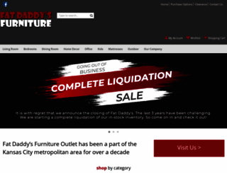 fatdaddysfurniture.com screenshot