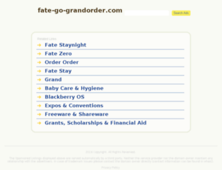 fate-go-grandorder.com screenshot
