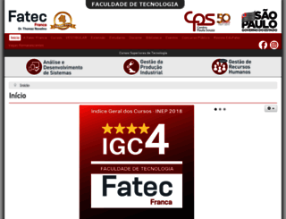 fatecfranca.edu.br screenshot