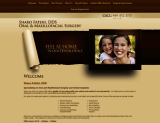 fatehioralsurgery.com screenshot