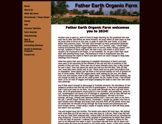 fatherearthorganicfarm.com screenshot